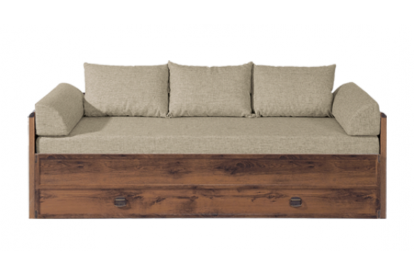 Кровать раздвижная ИНДИАНА с матрасом и подушками BRW (БРВ)