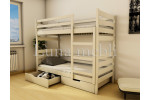 Двухъярусная деревянная кровать Амели