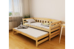 Деревянная кровать Тедди Дуо