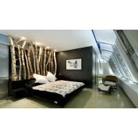 Деревянная кровать в популярных интерьерах Деревянная кровать в популярных интерьерах