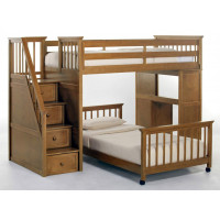 Двухъярусные деревянные кровати