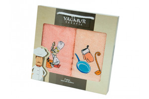 Набор кухонных полотенец Yagmur Повар 2 (Ягмур)