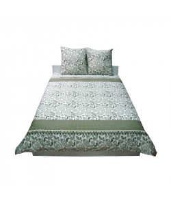 Комплект постельного белья 40-0377 Green Khaki семейный