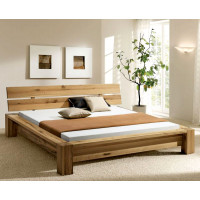 Из чего изготовлены современные деревянные кровати